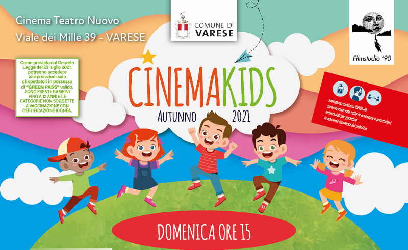 CinemaKids 2021 a Varese