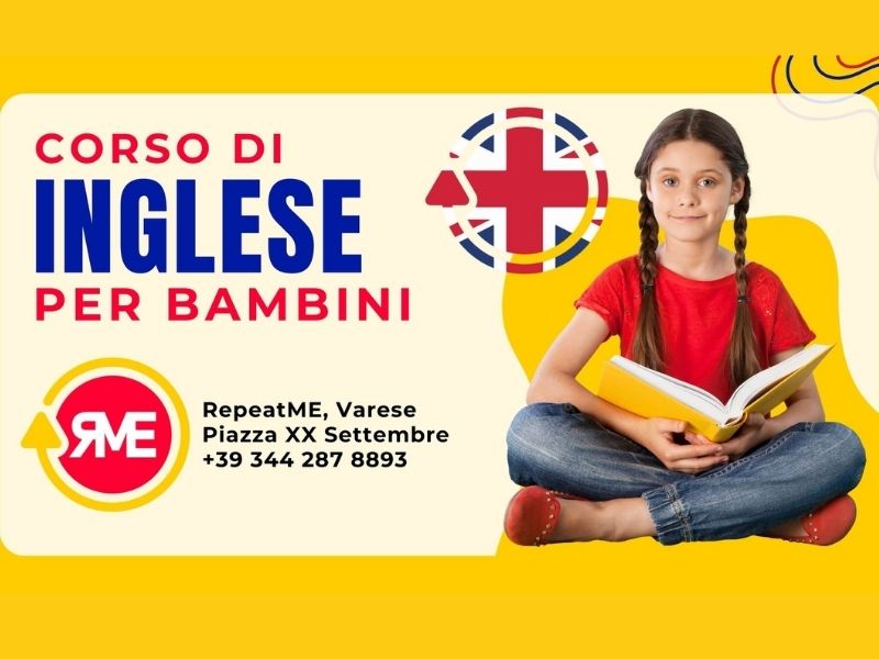 Corsi di inglese per bambini da RepeatME Varese
