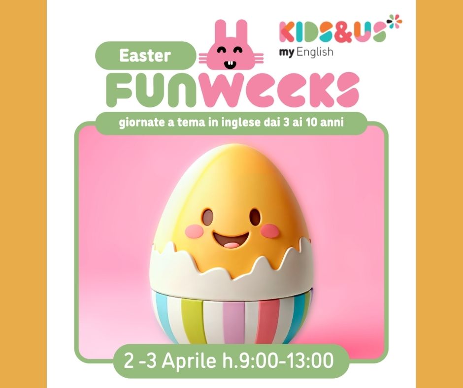 Easter Fundays 2026 da Kids&Us Varese e Busto Arsizio
