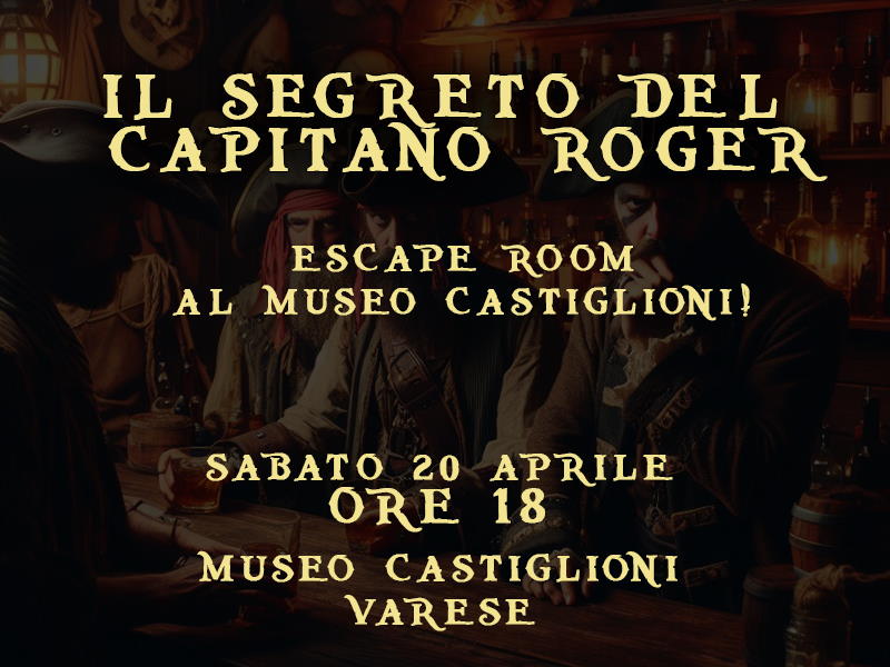 escape room il segreto capitano roger