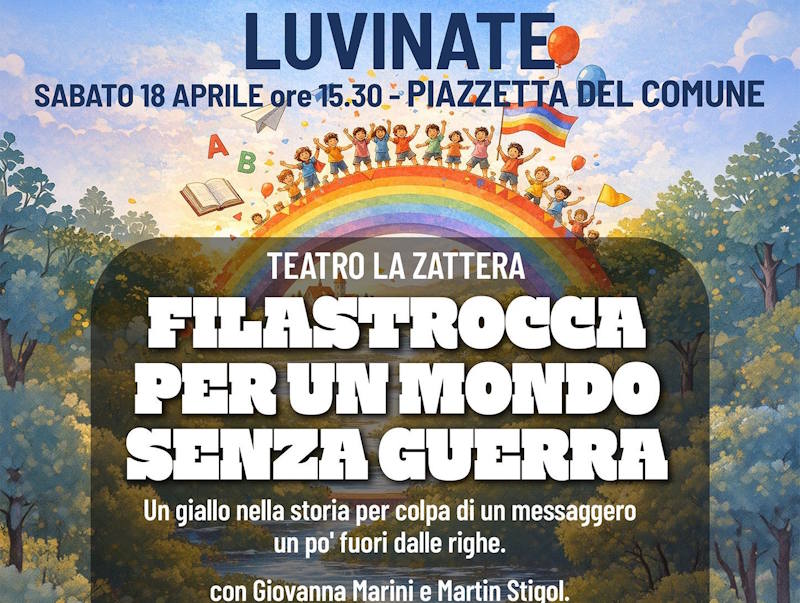 Filastrocca per un mondo senza guerra a Luvinate
