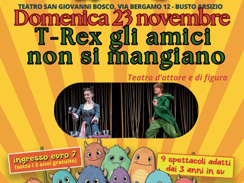 Spettacolo T-Rex, Gli amici non si mangiano