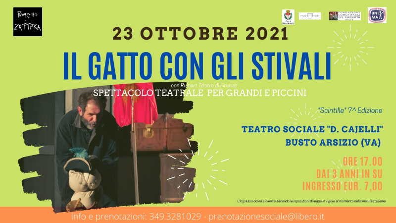 Il Gatto con gli stivali a Busto Arsizio