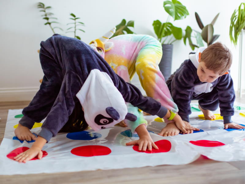 in forma bambini natale twister