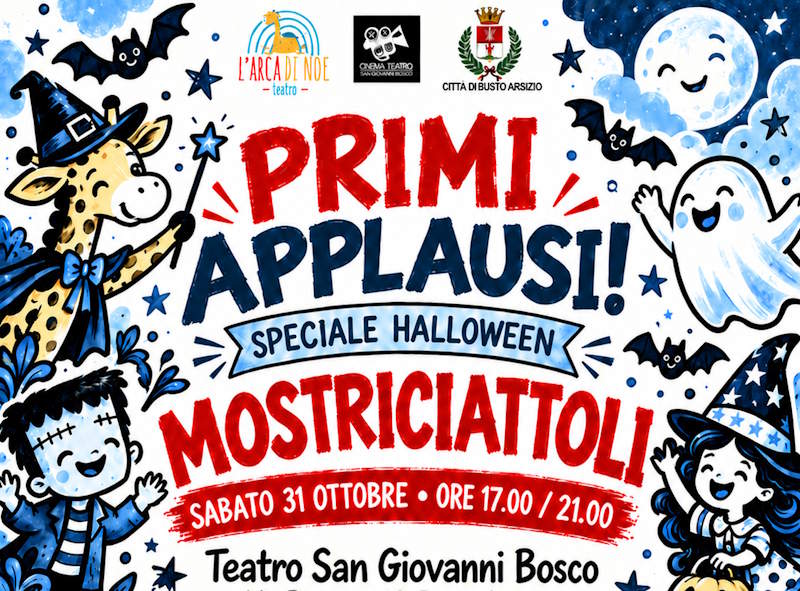 Halloween a Busto Arsizio: “Mostriciattoli” a teatro e 10 biglietti omaggio