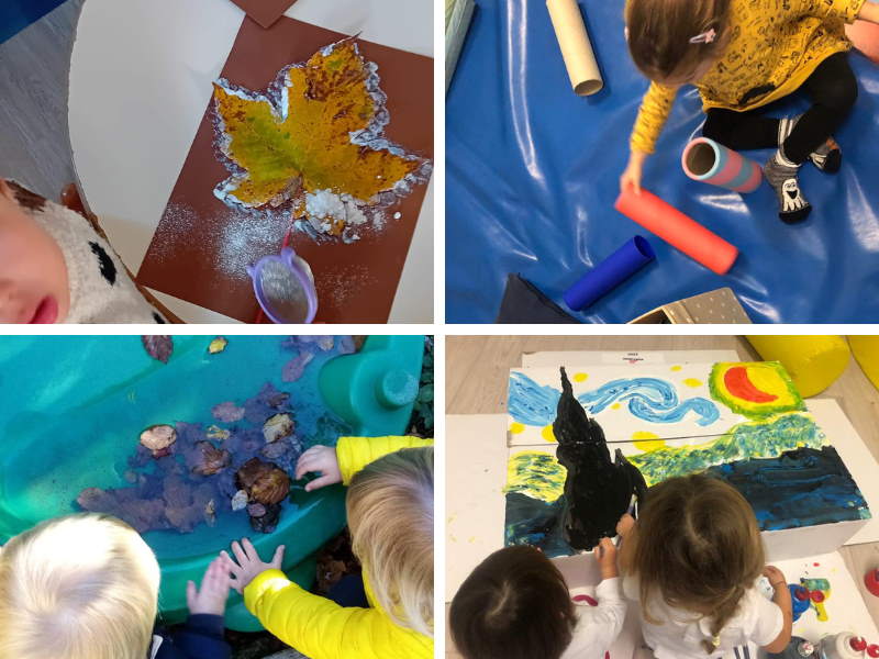 open day scuola infanzia foscarini dipinto