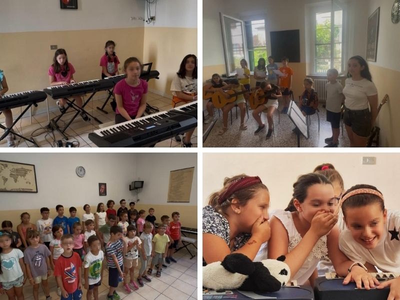 open week musicolandia collage