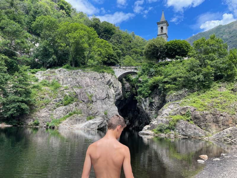 L'Orrido di Sant'Anna con i bambini