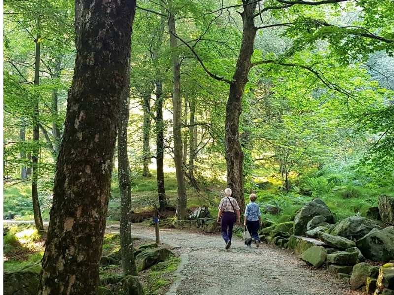 passeggiata del prete oropa