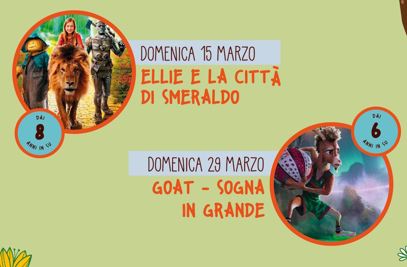 programma cinemakids marzo