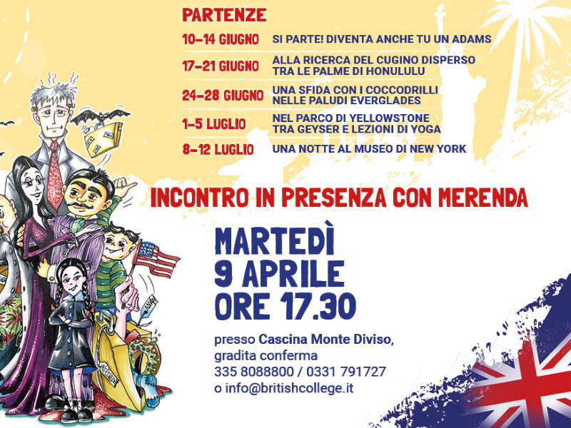 programma incontro super summer camp