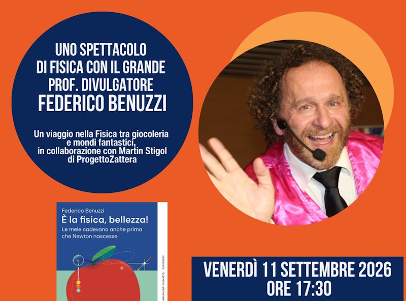 A Gavirate la fisica diventa spettacolo con Benuzzi: giocoleria, scienza e mondi fantastici