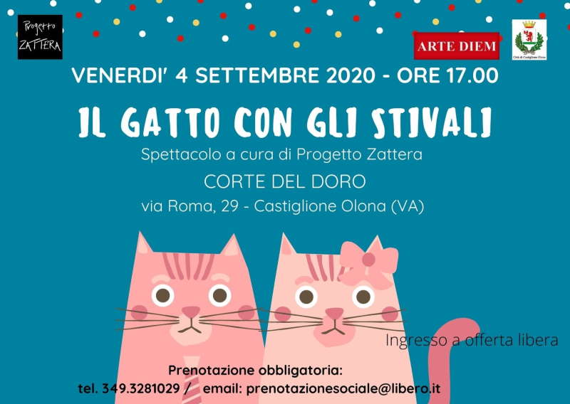 Il Gatto con gli Stivali a Castiglione Olona