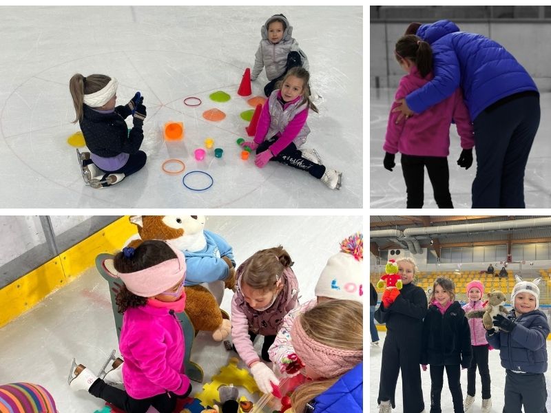 summer ice program collage