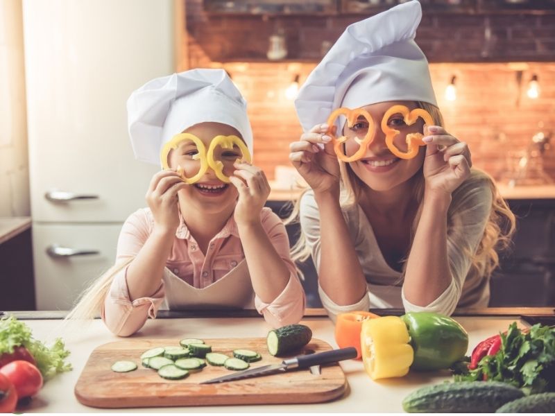 verdure bambini gioco