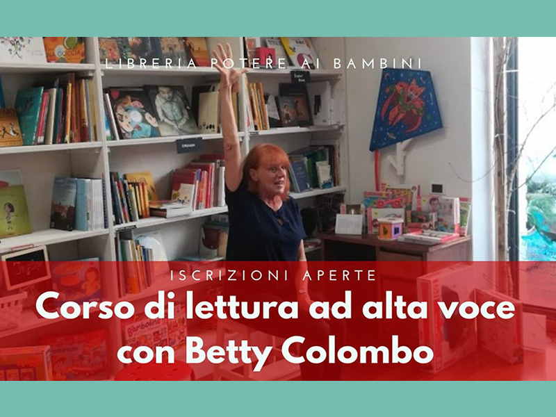 Corso di lettura ad alta voce con Betty Colombo