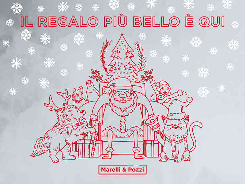 Il Regalo più bello è la festa di Natale da Marelli & Pozzi