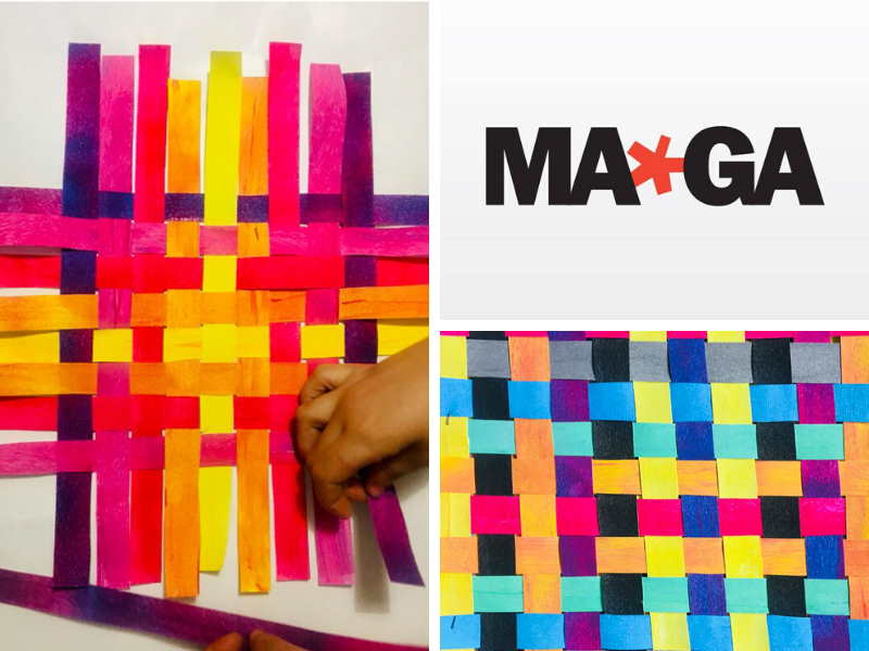 Il laboratorio degli Intrecci con il Museo MAGA