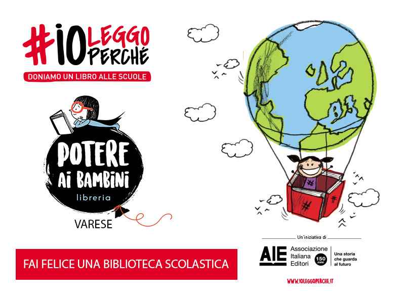 #ioleggoperché: rendiamo felice una scuola con Potere ai bambini