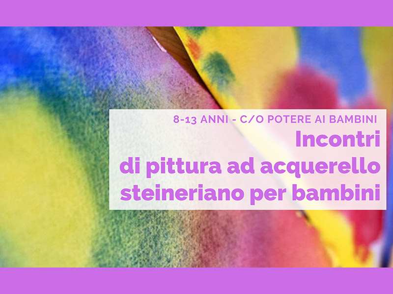 Ciclo Di Incontri Di Pittura Ad Acquerello Steineriano Varese Per I Bambini