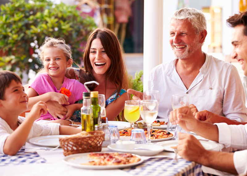 Al ristorante con i bambini: idee e consigli