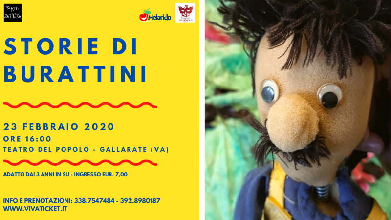 Spettacolo Storie di Burattini a Gallarate