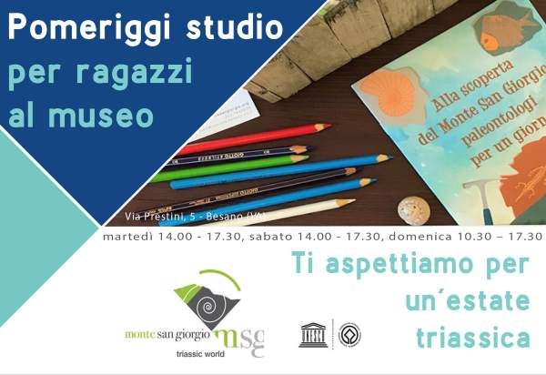Compiti estivi al Museo dei Fossili di Besano