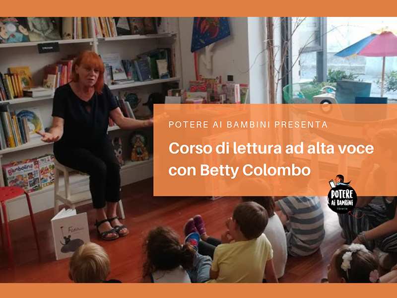 Corso di lettura ad alta voce con Betty Colombo