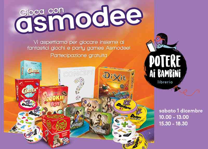 Giornata Gioco con Asmodee a Potere ai Bambini
