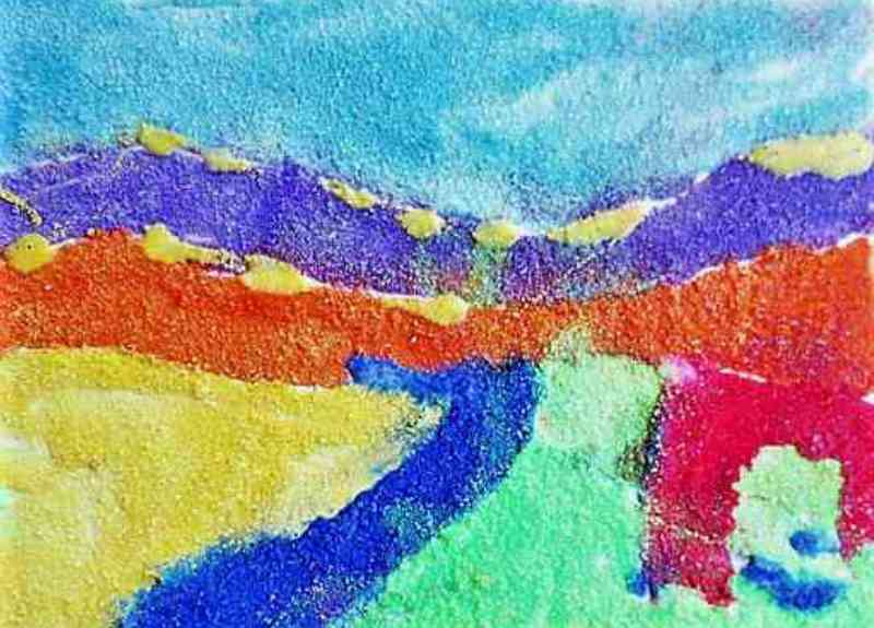 Paesaggi di sabbia alla Casa degli Scarabocchi