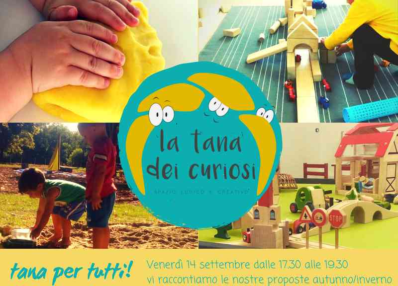 Torna la Tana dei Curiosi con un ricco programma!