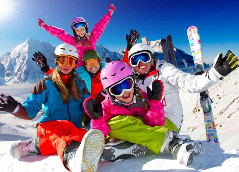 Sciare con i bambini vicino a Varese