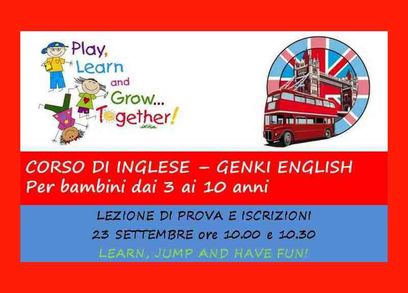 corso di inglese per bambini a malnate