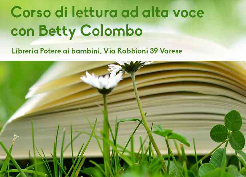 Corso di lettura ad alta voce con Betty Colombo