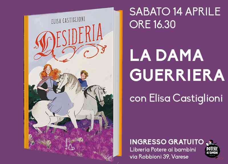 La Dama Guerriera a Potere ai Bambini di Varese