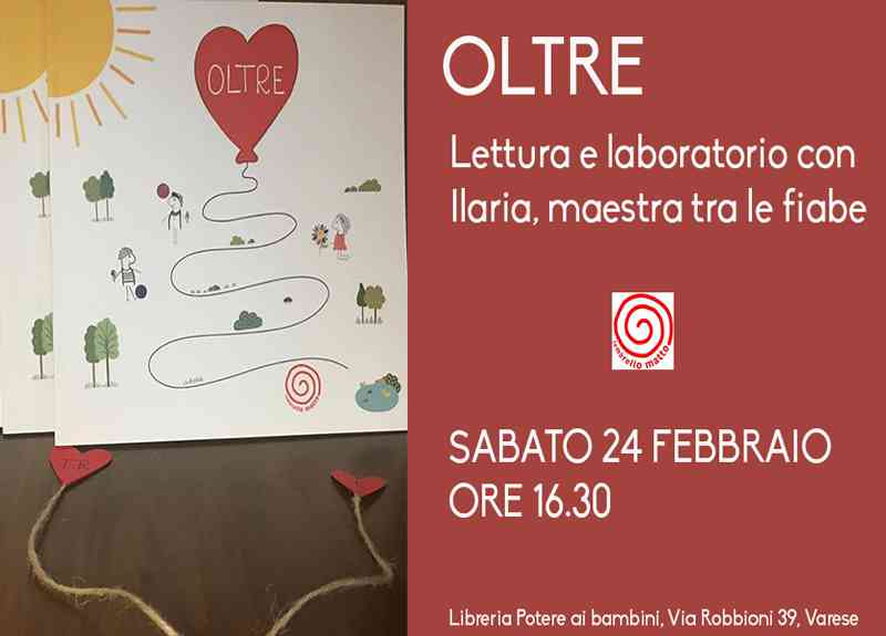 Oltre, lettura e laboratorio con la maestra Ilaria