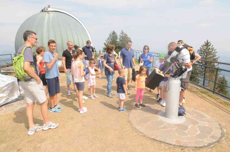 porte aperte all'osservatorio astronomico del Campo dei Fiori