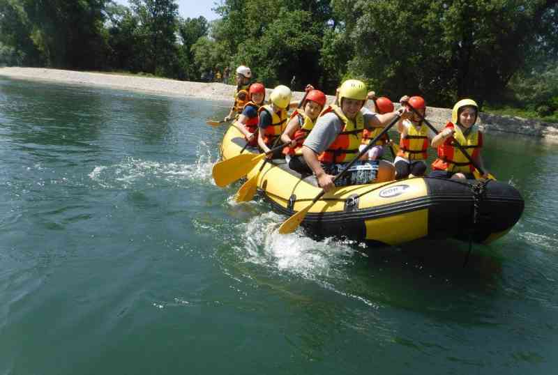 Slow Rafting Slow rafting, avventura per famiglie sul fiume Ticino!