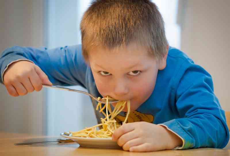 fame eccessiva bambini
