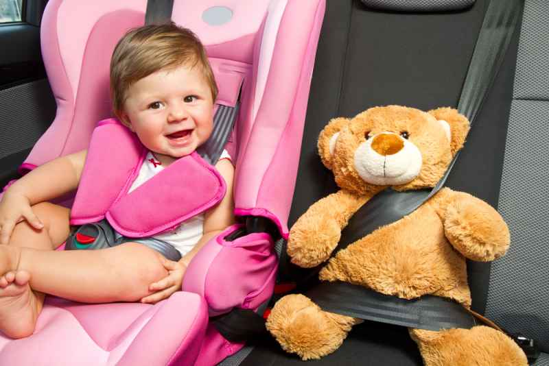 cintura di sicurezza bambina