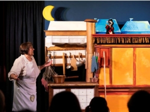 arlecchino e la luna nel pozzo
