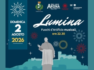 Lumina 2026: fuochi d'artificio musicali sul lago Maggiore