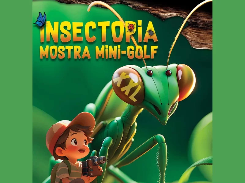 Mostra Insectopia e mini golf al coperto!
