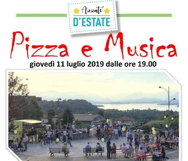 Pizza, musica e spettacolo per bambini al Belvedere di Azzate