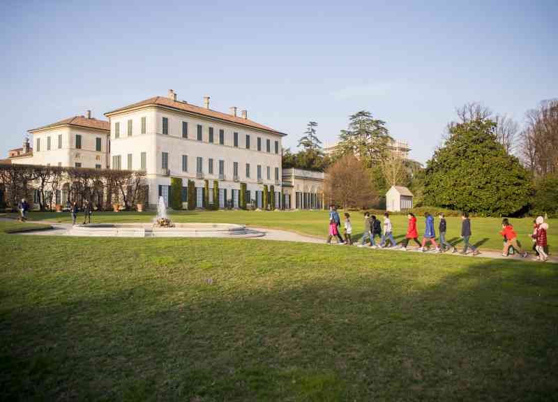 laboratori bim bum bart a Villa Panza di Varese