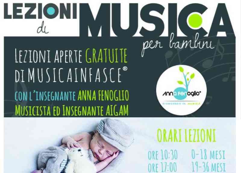 Lezioni di musica per bambini a Legnano