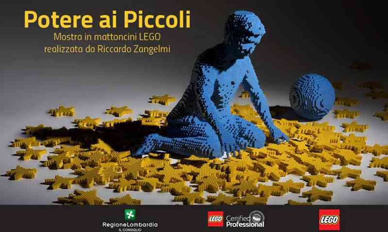 Mostra LEGO Potere ai Piccoli al Pirellone di Milano