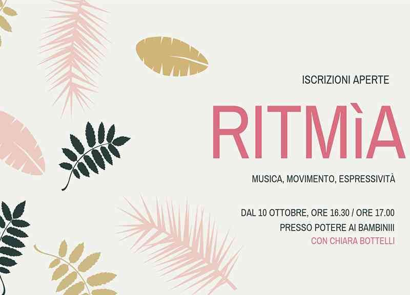 RITMìA - Musica, movimento, espressività a Varese
